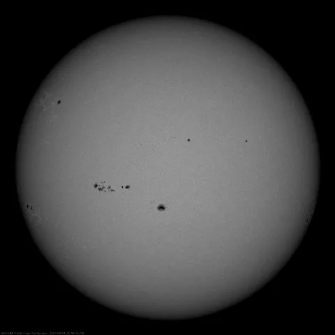 Image of Sun's photosphere