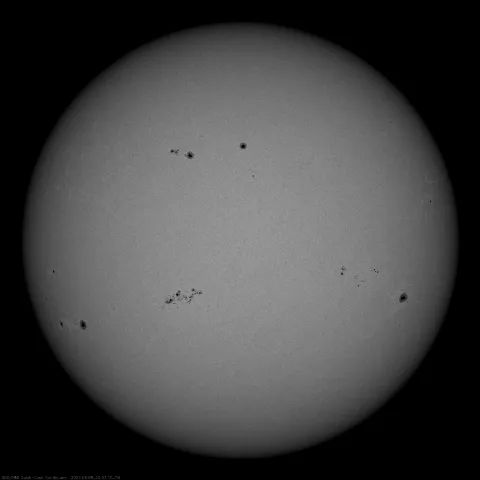 Image of Sun's photosphere