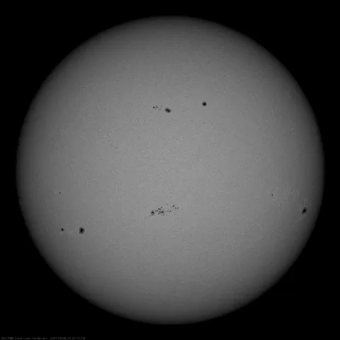 Image of Sun's photosphere