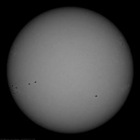 Image of Sun's photosphere