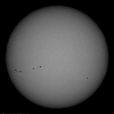 Image of Sun's photosphere