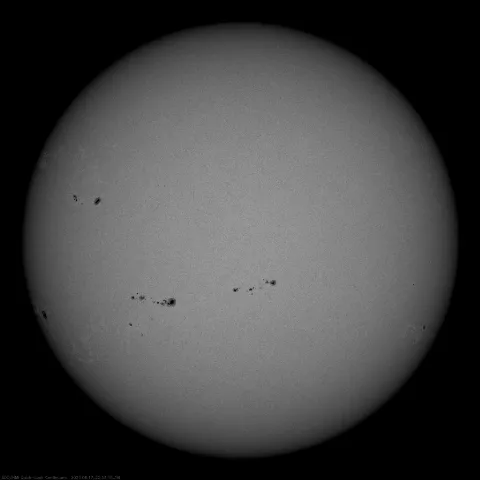 Image of Sun's photosphere