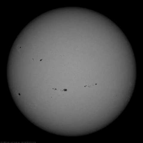 Image of Sun's photosphere