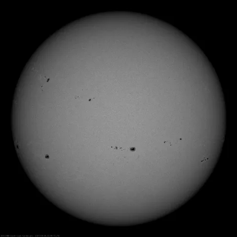 Image of Sun's photosphere