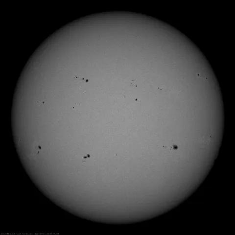 Image of Sun's photosphere