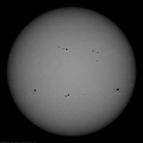 Image of Sun's photosphere