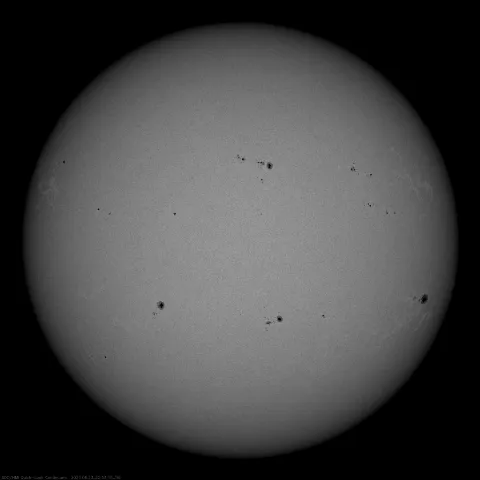 Image of Sun's photosphere