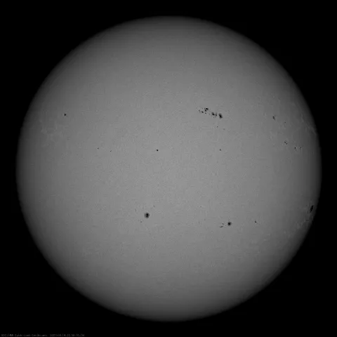 Image of Sun's photosphere