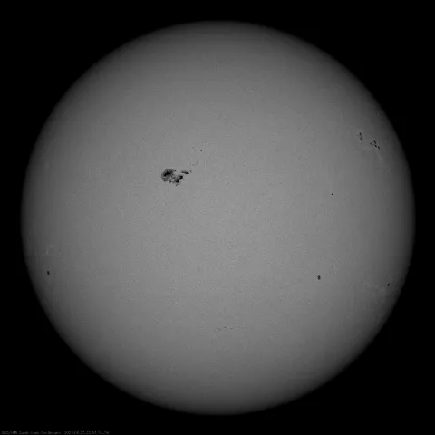 Image of Sun's photosphere