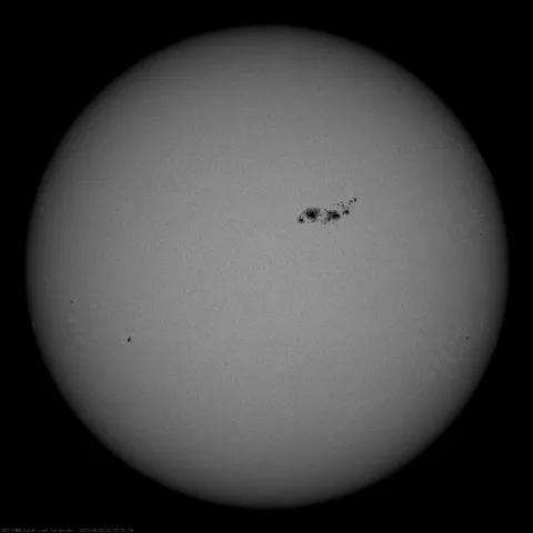 Image of Sun's photosphere