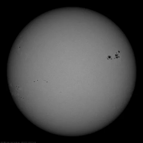 Image of Sun's photosphere