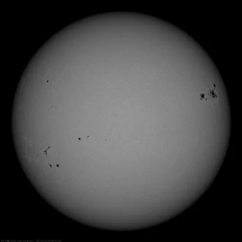 Image of Sun's photosphere