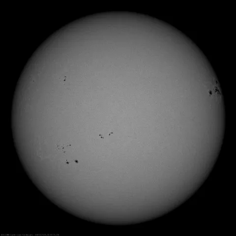 Image of Sun's photosphere