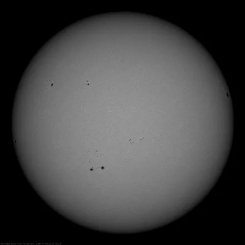 Image of Sun's photosphere