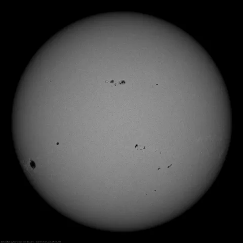 Image of Sun's photosphere