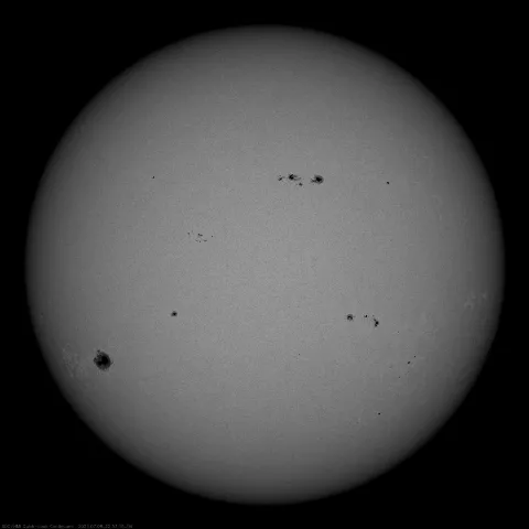 Image of Sun's photosphere