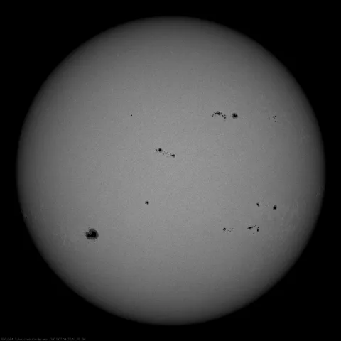 Image of Sun's photosphere