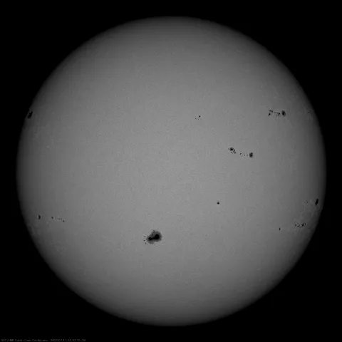 Image of Sun's photosphere