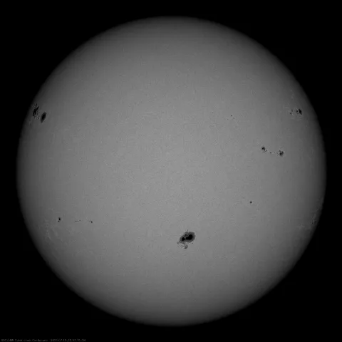 Image of Sun's photosphere