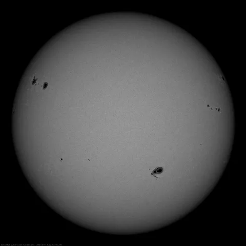 Image of Sun's photosphere