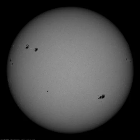 Image of Sun's photosphere