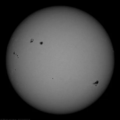 Image of Sun's photosphere