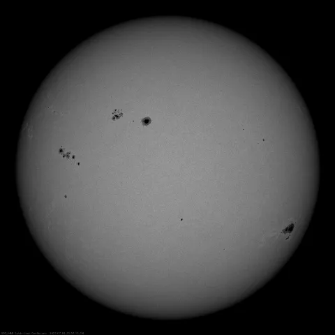 Image of Sun's photosphere