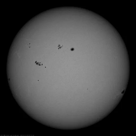 Image of Sun's photosphere