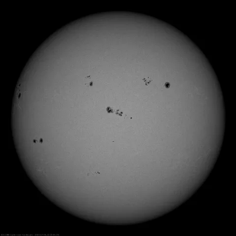 Image of Sun's photosphere