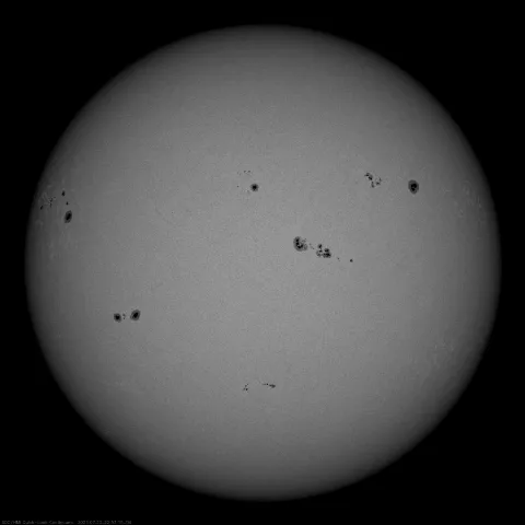 Image of Sun's photosphere