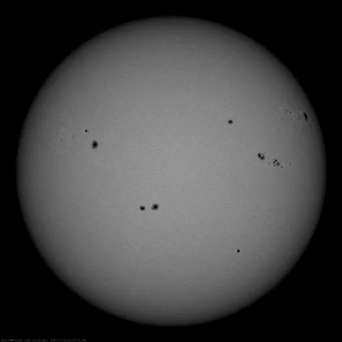 Image of Sun's photosphere