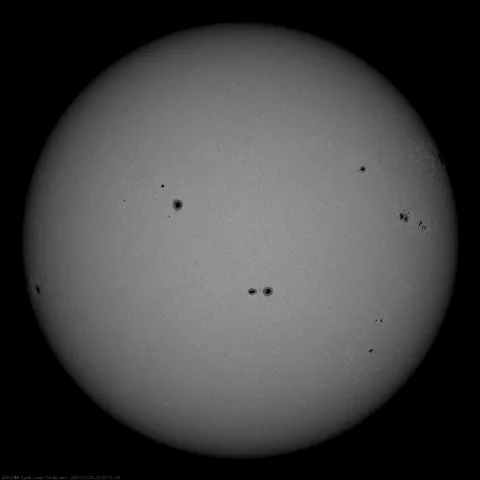 Image of Sun's photosphere