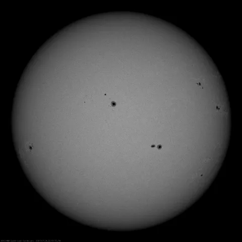 Image of Sun's photosphere