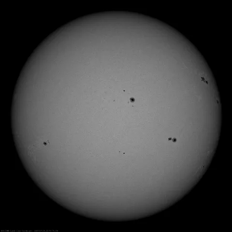 Image of Sun's photosphere