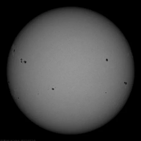 Image of Sun's photosphere