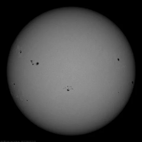 Image of Sun's photosphere