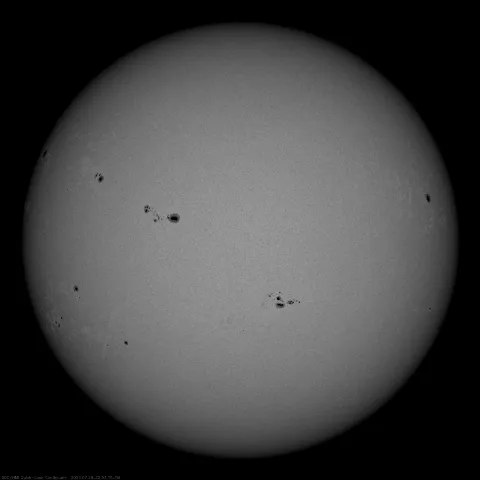 Image of Sun's photosphere