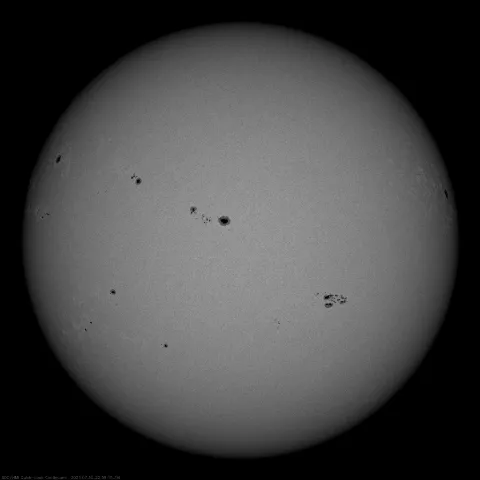 Image of Sun's photosphere