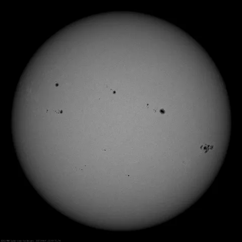 Image of Sun's photosphere