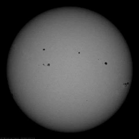 Image of Sun's photosphere