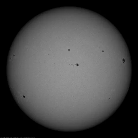 Image of Sun's photosphere