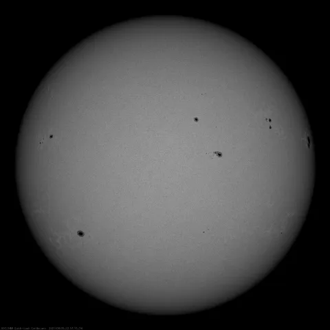 Image of Sun's photosphere