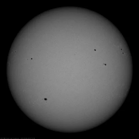 Image of Sun's photosphere