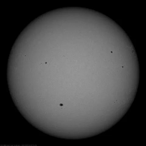 Image of Sun's photosphere