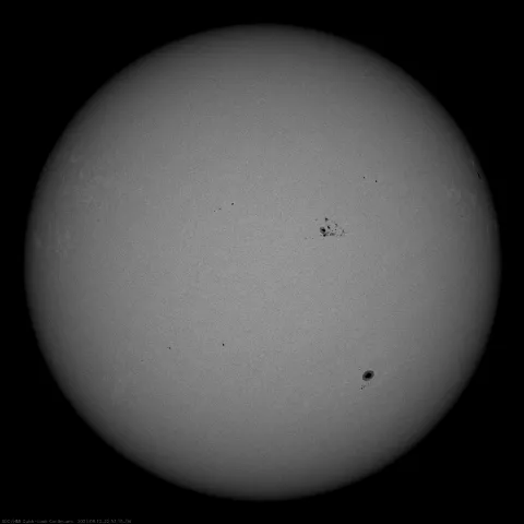 Image of Sun's photosphere