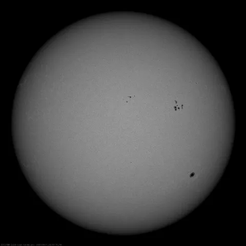 Image of Sun's photosphere