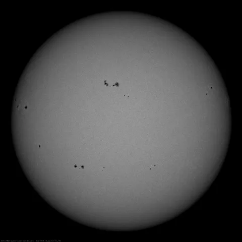 Image of Sun's photosphere