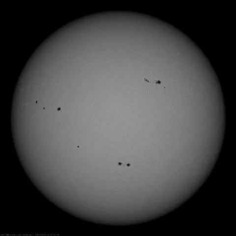 Image of Sun's photosphere