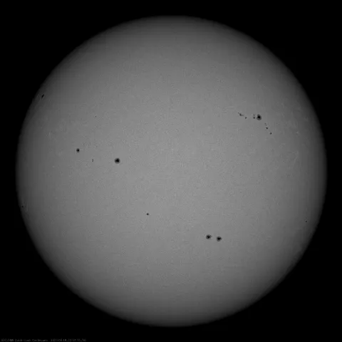 Image of Sun's photosphere