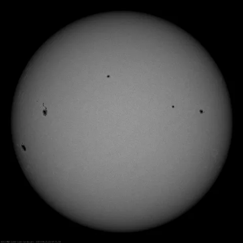 Image of Sun's photosphere